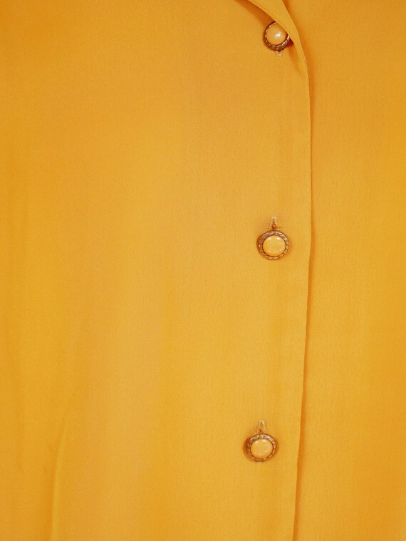 Orange Spice Button Down Blouse - image 3