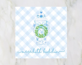 Ginger Jar Christmas Enclosure Card