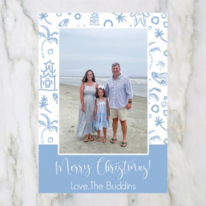 Chinoiserie Oyster Christmas Card