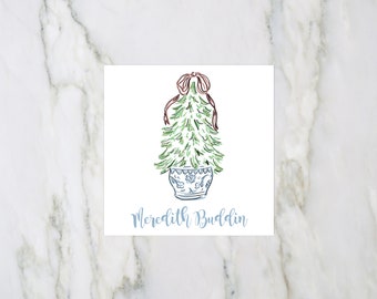 Christmas Ginger Jar Enclosure Card