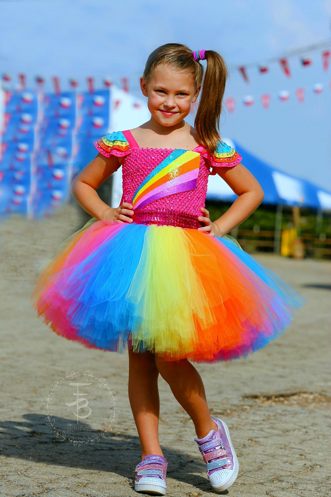 Jojo Siwa Tutu Dress Jojo Birthday Jojo Siwa Costume Etsy