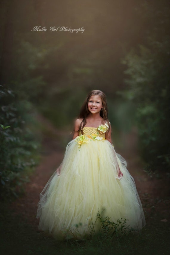yellow jr bridesmaid dress