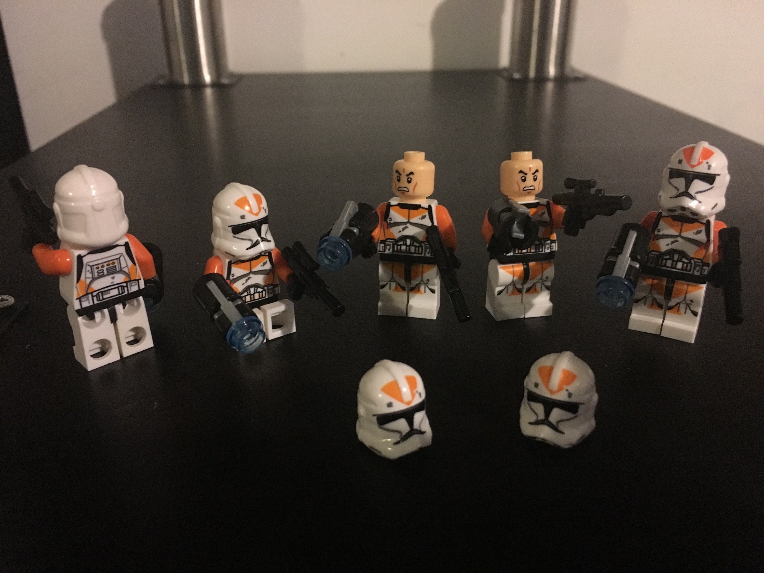Lego Star Wars 212th Clone Troopers Orange Stormtrooper x 5