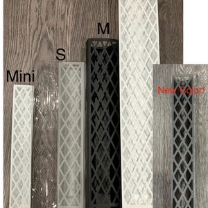 Stackable Moss Poles adjustable trellis extendable black clear white plant leca diamond