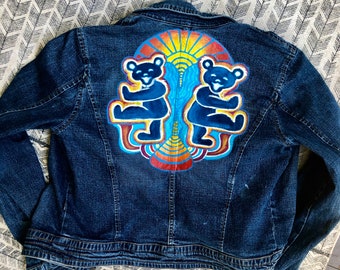 grateful dead jean jacket