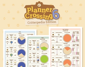 Planner Crossing 6 - Critterpedia Edition