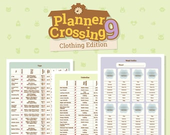 Planner Crossing 9 - Clothing Edition