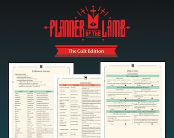 Planner of the Lamb | The Cult Edition