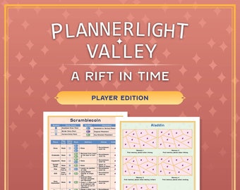 Plannerlight Valley - A Rift in Time | Player Edition