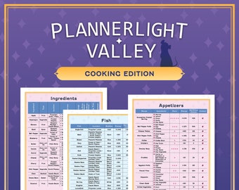 Plannerlight Valley | Édition cuisine