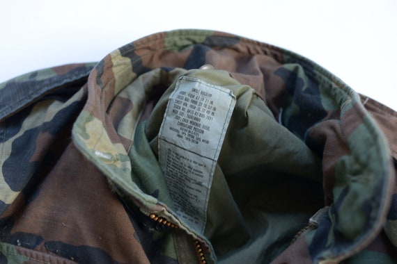 Vintage Military M 65 Infantry Camouflage Jacket … - image 2