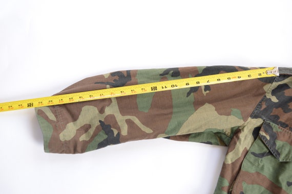 Vintage Military M 65 Infantry Camouflage Jacket … - image 8