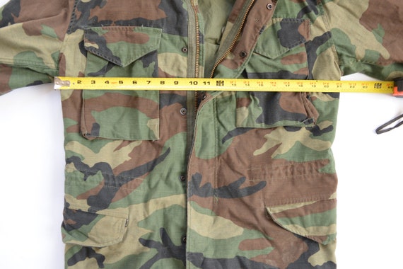 Vintage Military M 65 Infantry Camouflage Jacket … - image 7