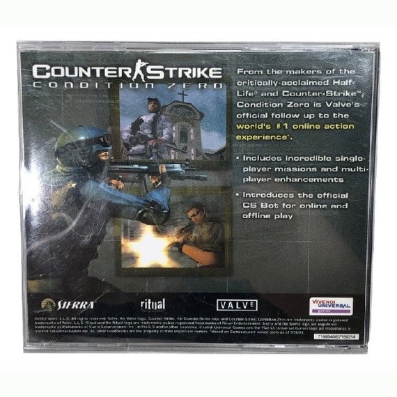 Counter-Strike: Condition Zero cover or packaging material - MobyGames