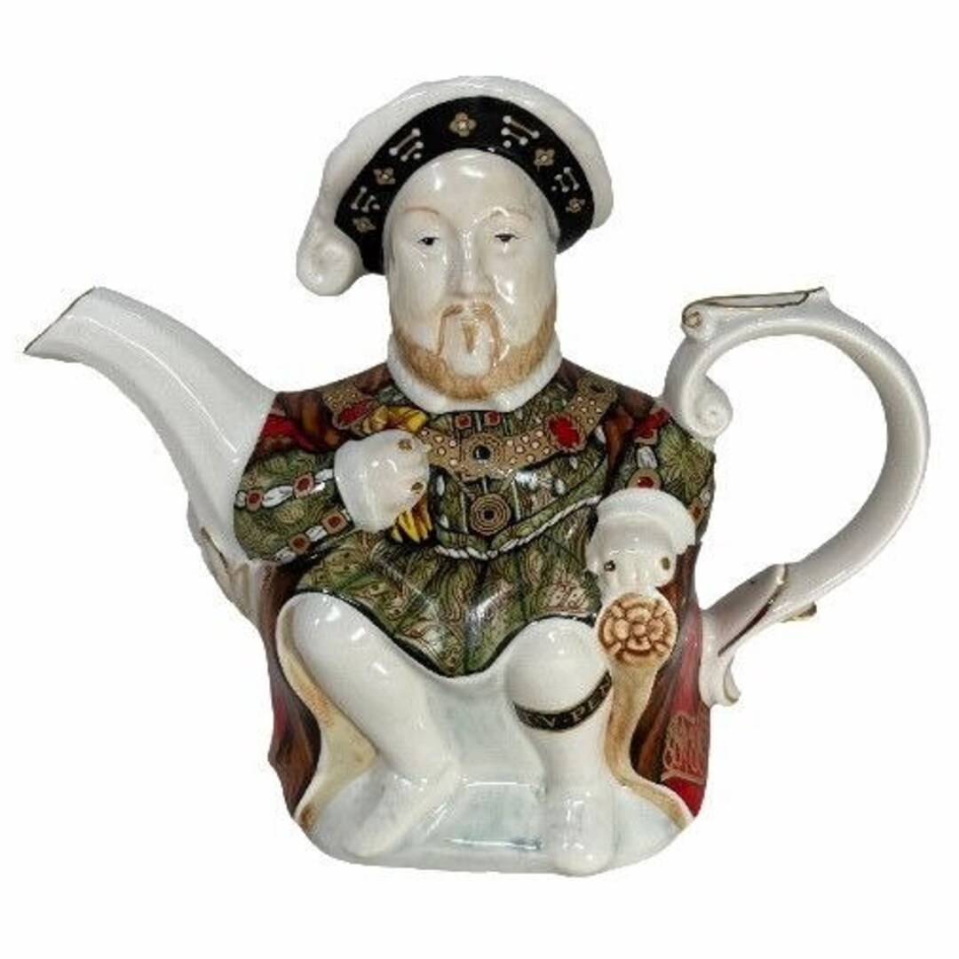 Teapot Henry VIII James Sadler Kings & Queens Series England Etsy