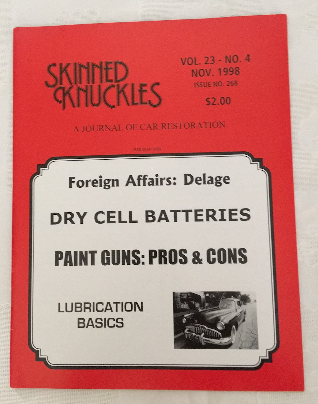 Skinned Knuckles 1998 Vol 23 No 4 Back Issue 268 Magazine Etsy