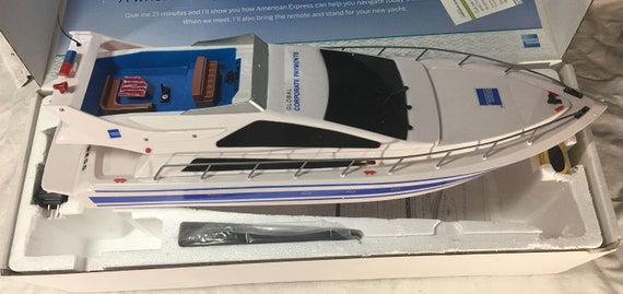 american express rc boat