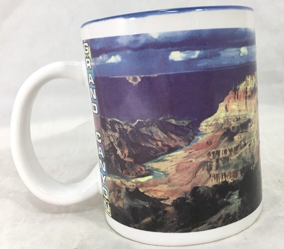 Grand Canyon Coffee Tea Mug Cup Scenic Souvenir Etsy