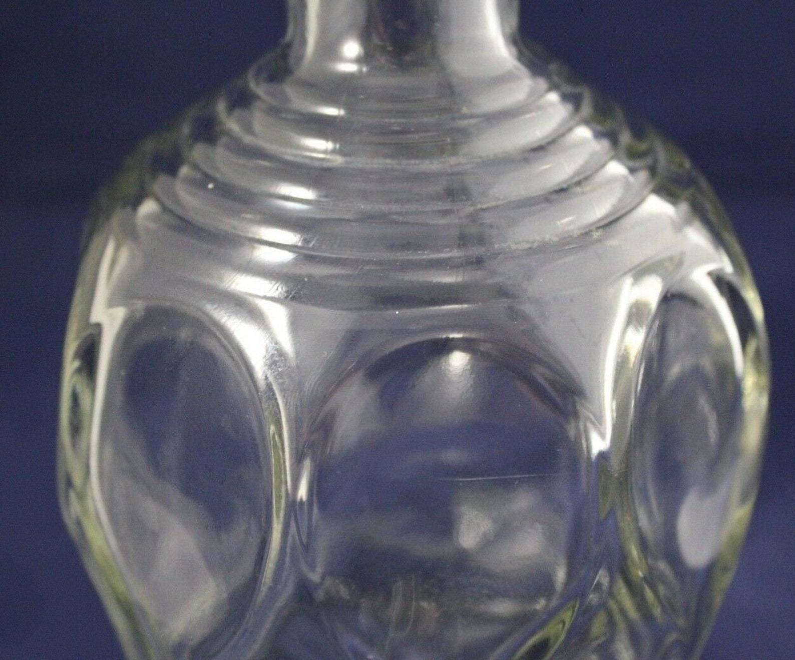 Decanter Bottle MidCentury Clear Glass D126 69 91/2 Etsy