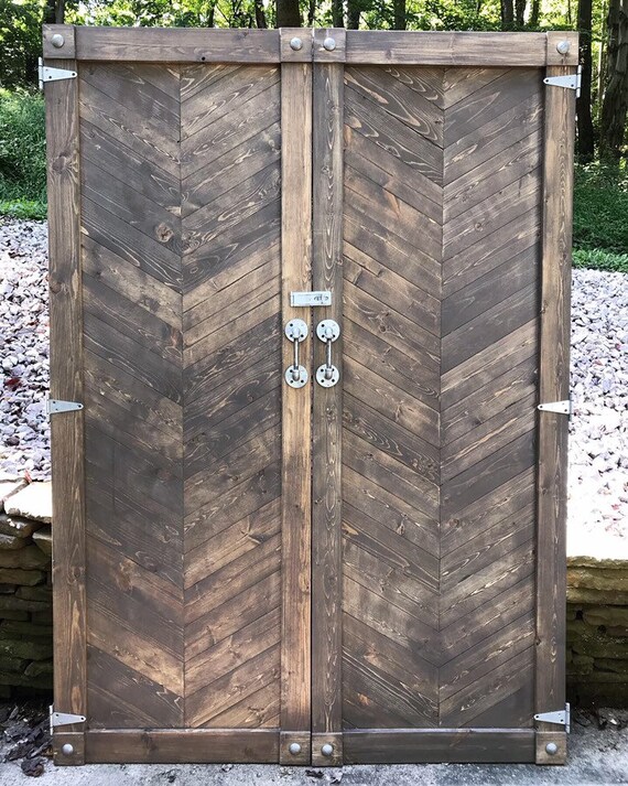Single Or Double Doors Interior French Closet Doors Industrial Etsy