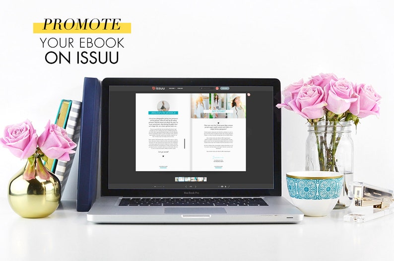 10 page eBook Template // InDesign INDD Photoshop PSD | Etsy