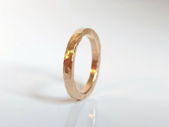 Gold Ring Gold Band 14k Yellow Gold Promise Ring Gold Filled Etsy