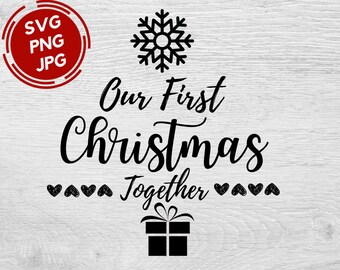 Our First Christmas Svg Etsy