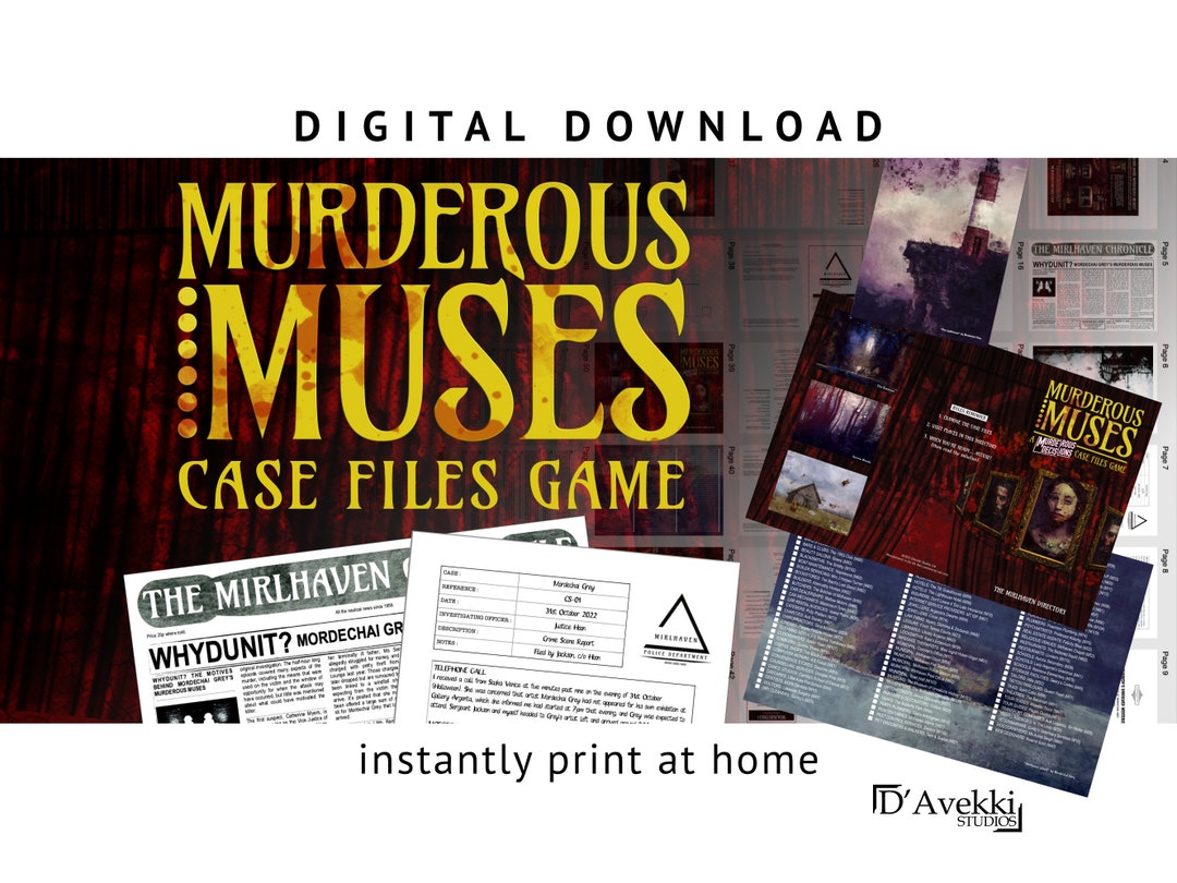 Virtual Murder Mystery Games to Try Online, image size:1080x810
