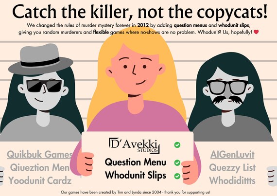 Murder Mystery: Le Cantine Underwood – Detektivspiel Für 1+ Spieler, Auf Italienisch
