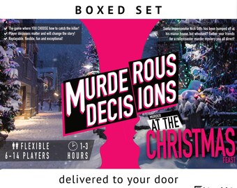 Christmas Feast Murder Mystery Game: Murderous Decisions® [Boxed Set]