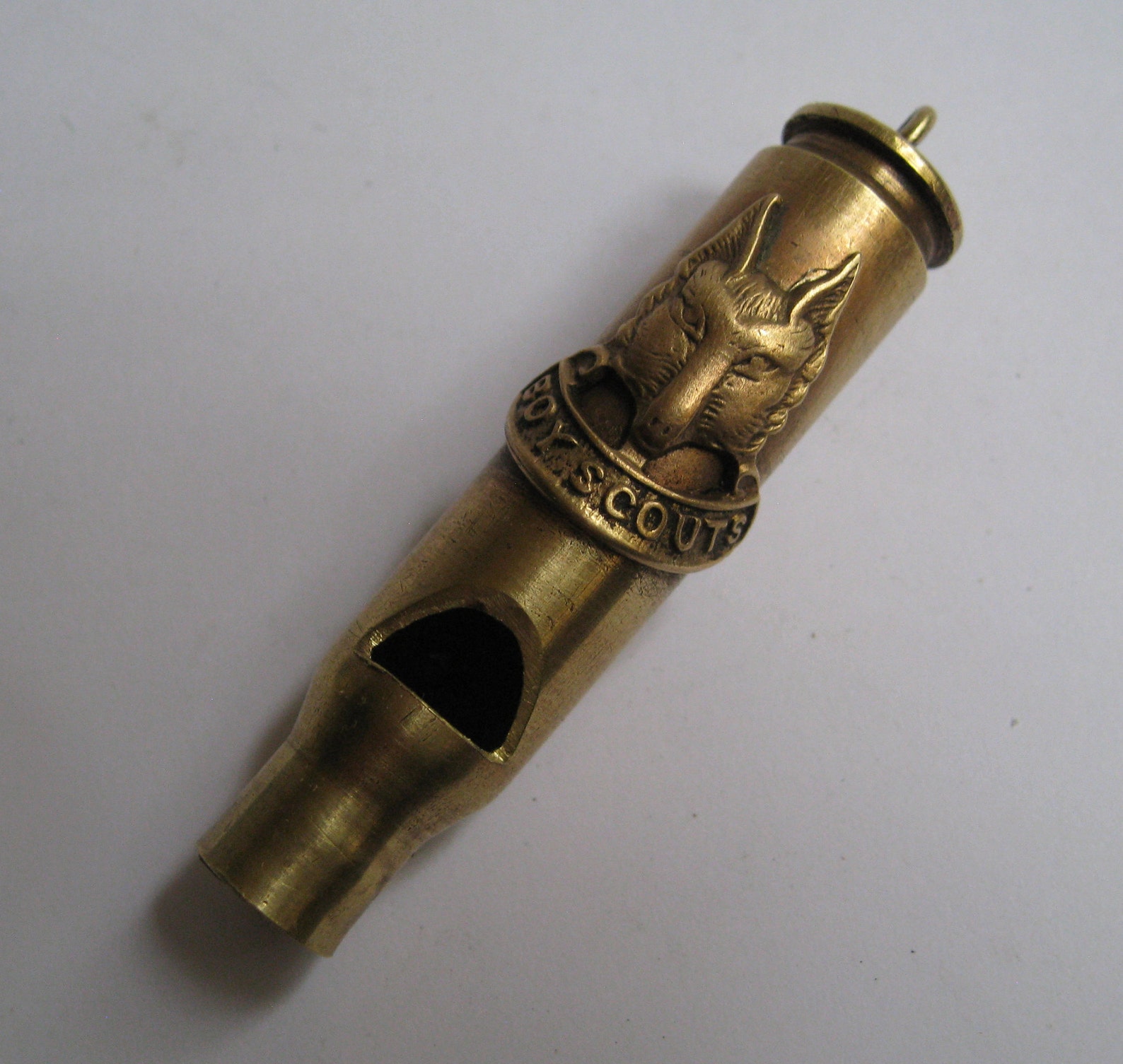 Handcrafted Vintage Brass Bullet Casing Whistle Etsy
