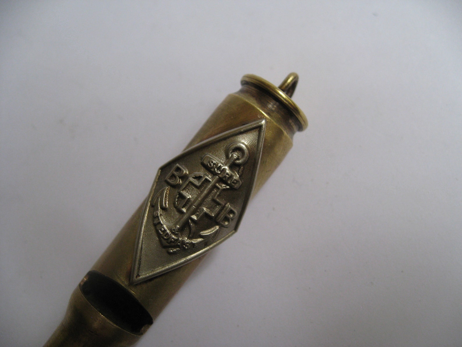 Handcrafted Vintage Brass Bullet Casing Whistle Etsy