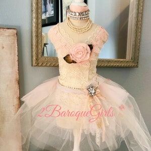 Dress Form Mannequin, Embellished Dress Form, Half Size Dress Form Mannequin, Blush Pink Dress Form