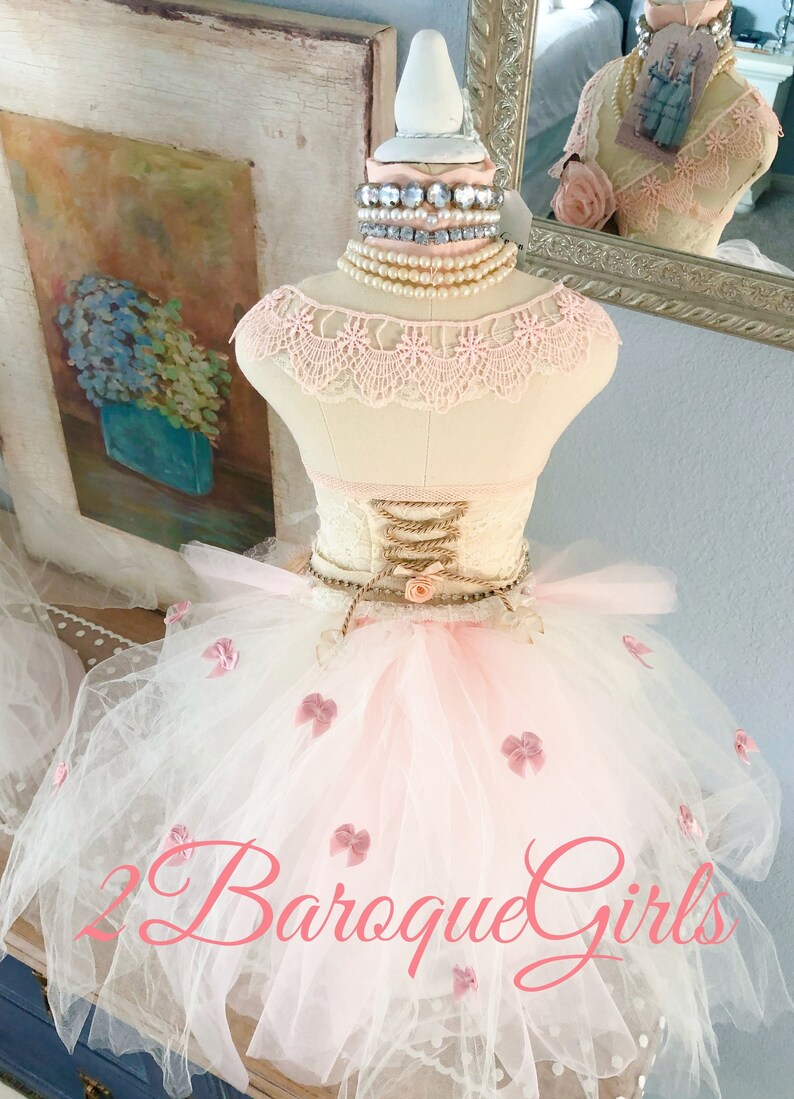 Dress Form Mannequin, Embellished Dress Form, Half Size Dress Form