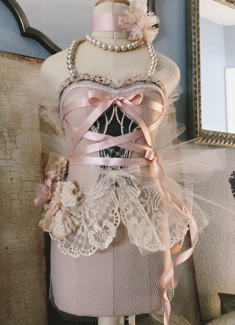 Corset Dress Form Mannequin Half Size Dress Form Vintage - Etsy