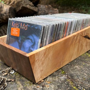 Teak Cd Holder - Etsy