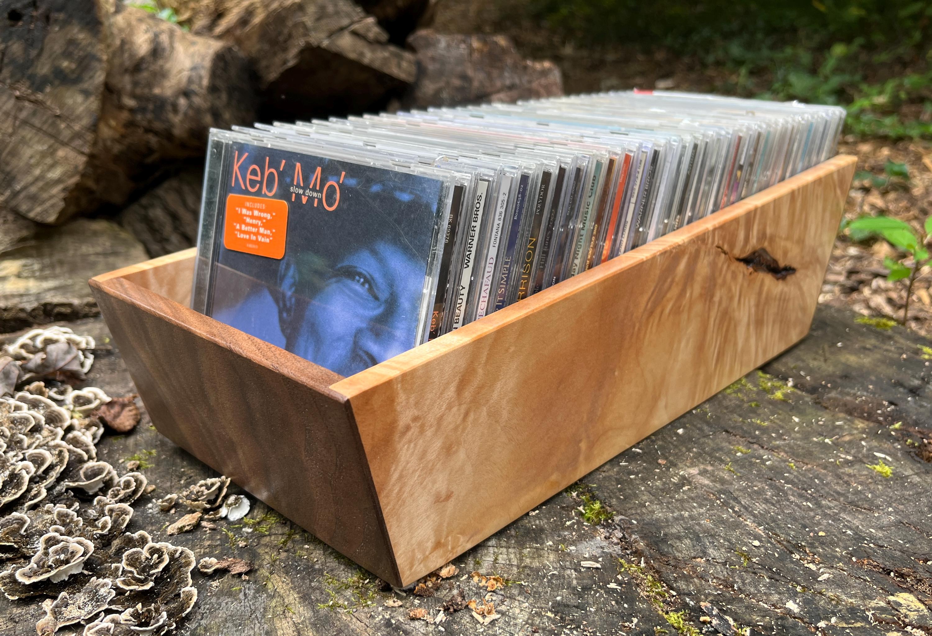 Teak Cd Holder - Etsy