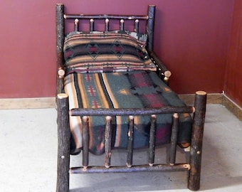 Hickory Log Toddler Bed