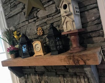 Reclaimed Barnwood Mantel