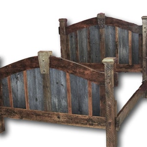 Reclaimed Wood Bed image 1