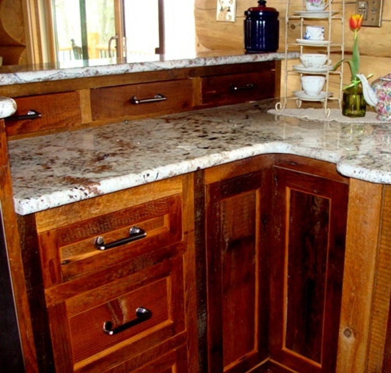 Barnwood Kitchen Cabinets Custom