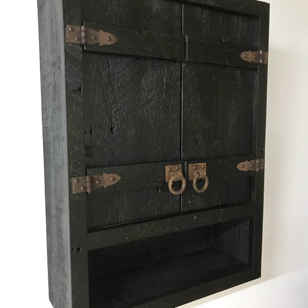 Rustic Over the Toilet Cabinet - Etsy