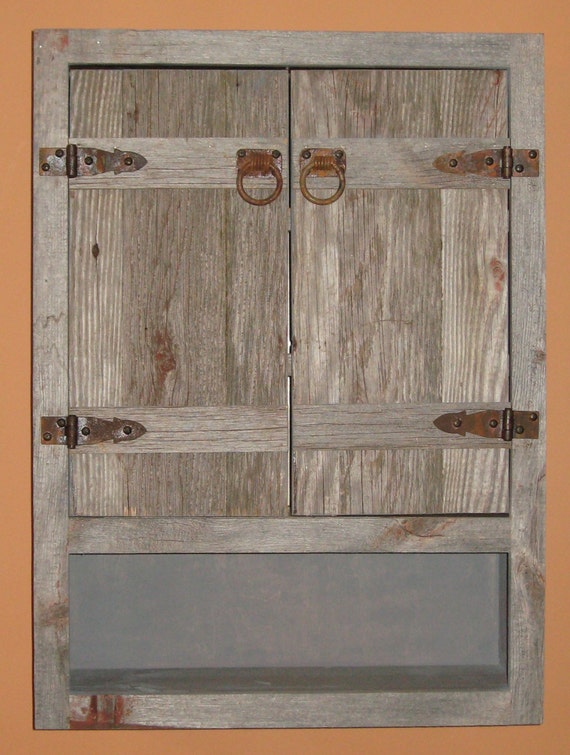 Weathered Wood Toilet Cabinet Rustic Toilet Cabinet Rustic Etsy