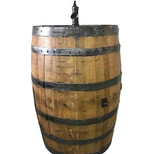 Whiskey Bourbon Barrel Vanity with Sink and Faucet option - FREE SHIPPING