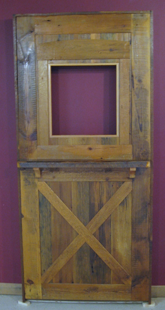 Barn Door Barnwood Door Made From Authentic Reclaimed Barnwood