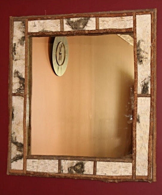 Bark mirror deals