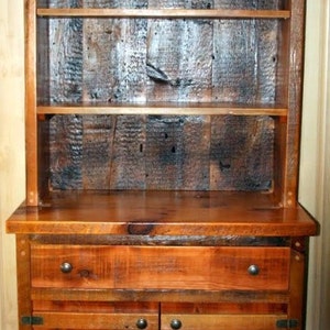 Barnwood Hutch-Reclaimed Wood Hutch-Barnwood Furniture image 3