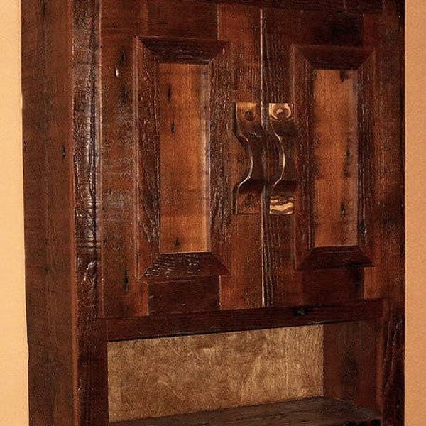 Rustic Over the Toilet Cabinet - Etsy