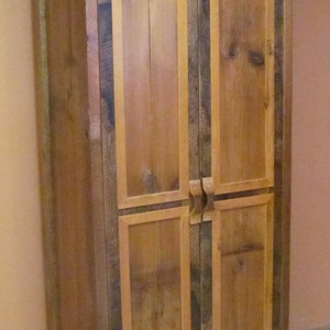 Barnwood Linen Cabinet