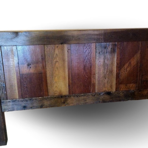 Reclaimed Wood Headboard Etsy